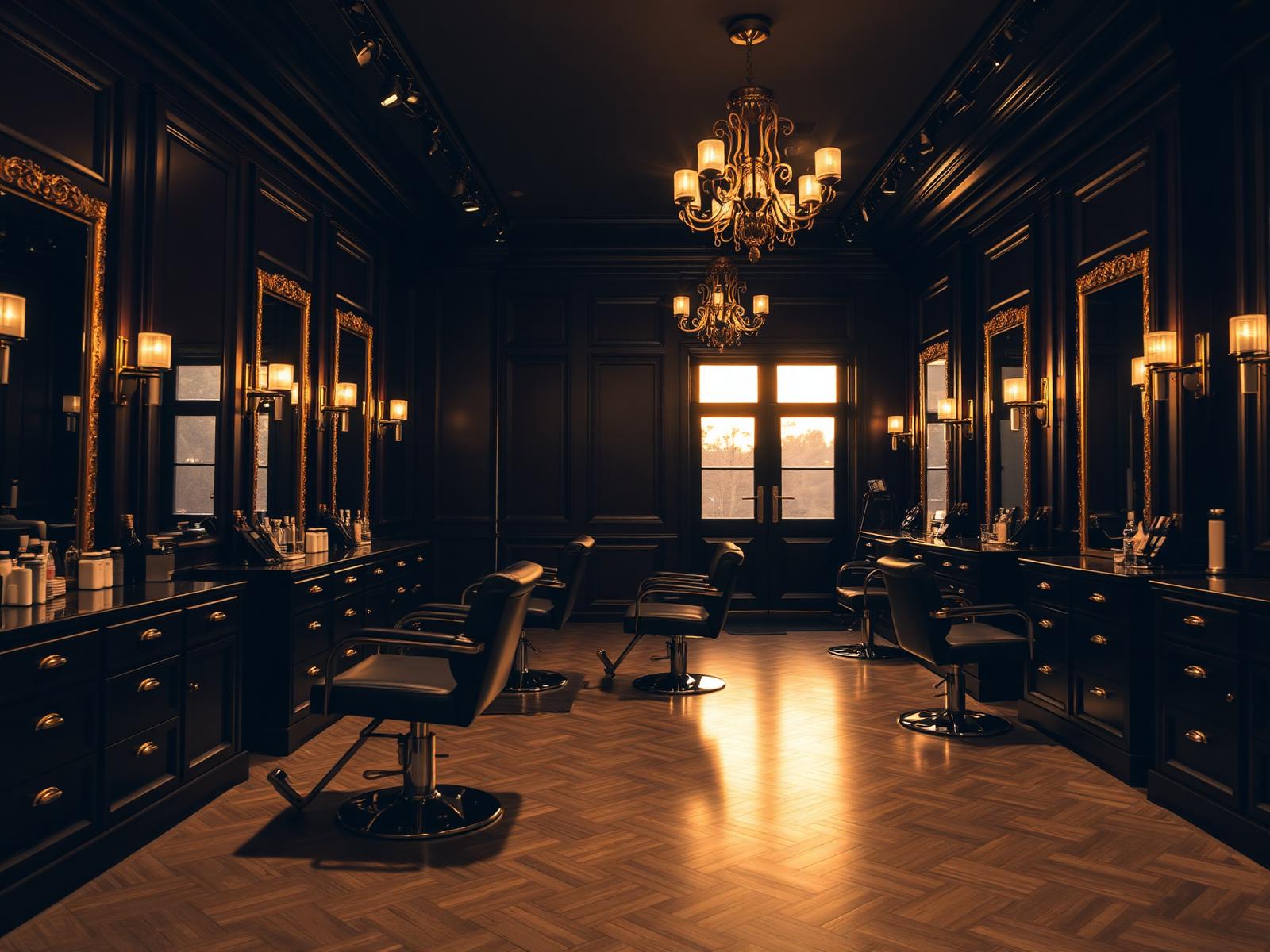 Interior of 3 Roads Beauty Center salon